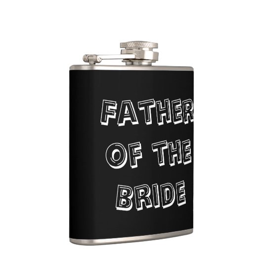 Vader van de Bride | Weddenschap Heupfles (Rechts)