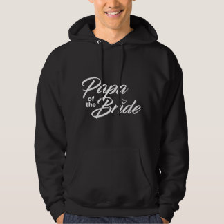 Vader van de bruid huwelijksfeest hoodie