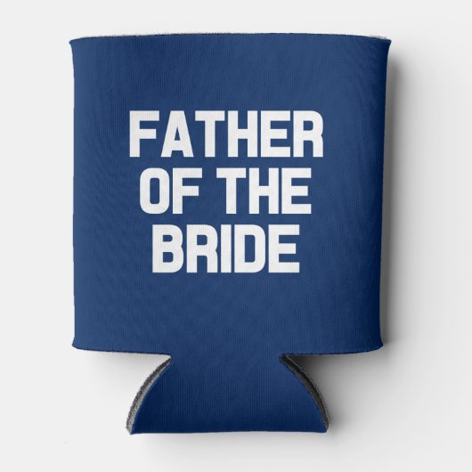 Vader van de bruid koelbox blikjeskoeler