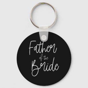Vader van de bruid plezier trotse vader papa sleutelhanger