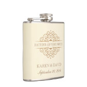 Vader van de bruid -  rollen heupfles (Rechts)