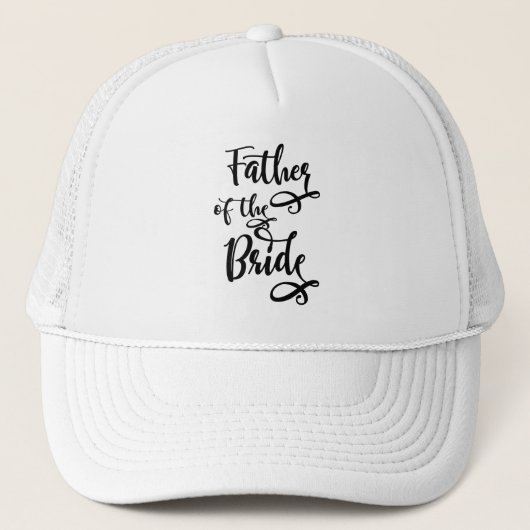 Vader van de bruid trucker pet (Voorkant)