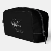 Vader van de bruidegom Gift Classic Monogram Cool Toilettasje (Rechterhoek)
