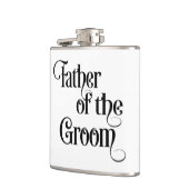 Vader van de Bruidegom Heupfles (Links)