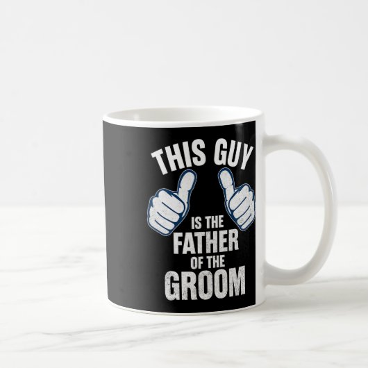 Vader van de Bruidegom Koffiemok (Rechts)