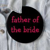 vader van de bruidsknop ronde button 6,0 cm (In situ)