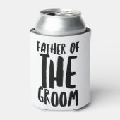 Vader van de Groom Blikjeskoeler (Blikje Voorkant)