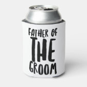 Vader van de Groom Blikjeskoeler (Blikje Achterkant)