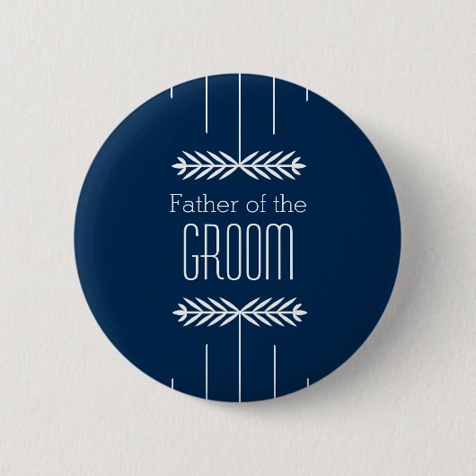 Vader van de Groom Button - Kies uw kleur! (Voorkant)