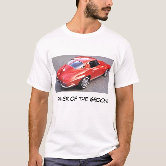 Vader van de Groom Corvette T-shirt (Voorkant)