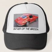 Vader van de Groom Corvette Trucker Pet (Voorkant)