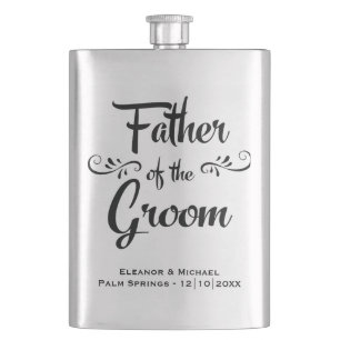 Vader van de Groom - Funny Wedding Party Gift Heupfles