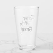Vader van de Groom Glas (Achterkant)