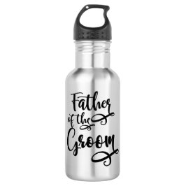 Vader van de Groom Waterfles