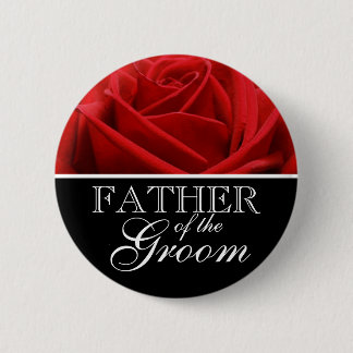 Vader van de Groom Wedding Designation Pins Ronde Button 5,7 Cm