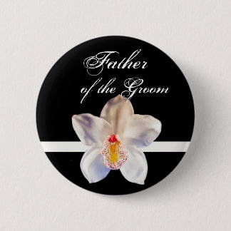 Vader van de Groom Wedding ID-badge Ronde Button 5,7 Cm