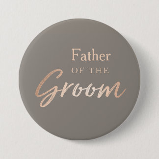 Vader van de Groom Wedding Rehearsal Ronde Button 7,6 Cm