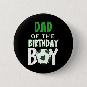Vader van de jarige Soccer Mom Ronde Button 5,7 Cm