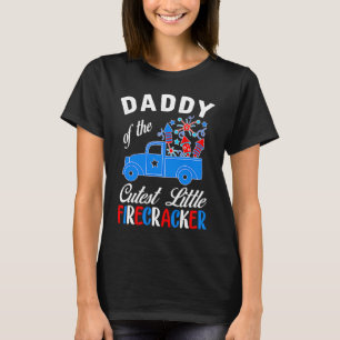 Vader van de kleine brand van de vierde juli t-shirt