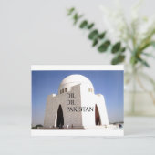 Vader van de natie: Mazar-e-Quaid Briefkaart (Staand voorkant)