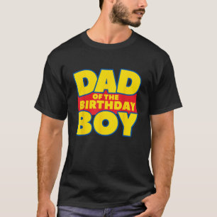 Vader van de Speelgoed Verjaardag Jongen Grappig V T-shirt