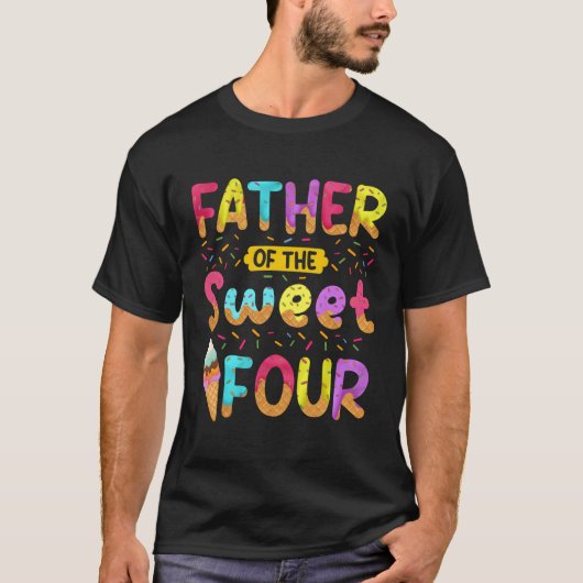 Vader van de Sweet Four 4th Ice Cream Py T-shirt (Voorkant)
