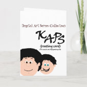 Vader van de verjaardag (Zoon) Kaart (Achterkant)