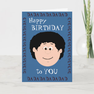 Vader van de verjaardag (Zoon) Kaart
