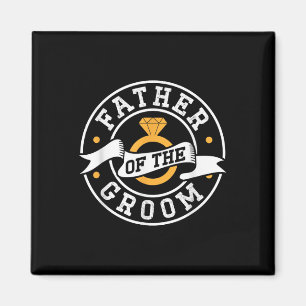 Vader van het Bachelor Party Wedding van Groom Gez Magneet