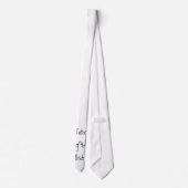 Vader van het bruid stropdas (Achterkant)