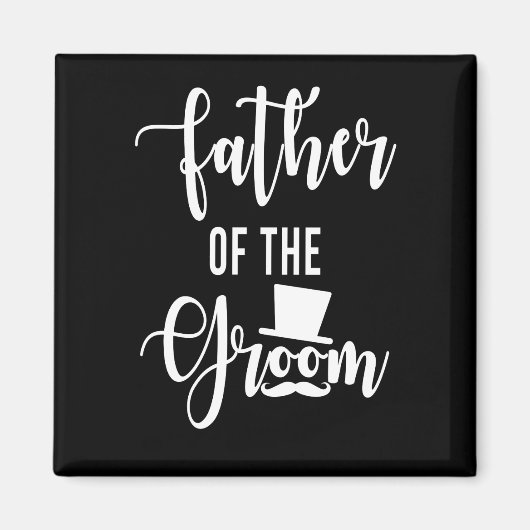 Vader van het bruinhuwelijk magneet (Voorkant)