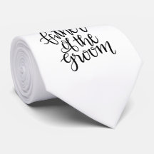 Vader van het Groom-Stropdas