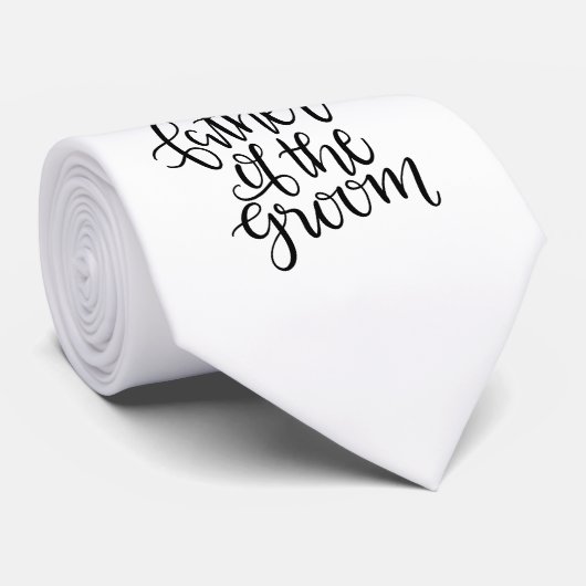 Vader van het Groom-Stropdas Stropdas (Opgerold)