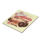 Vader van het Jaar Tegeltje (Zijkant)