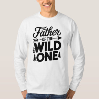 Vader van het Wild One T-shirt ontwerp