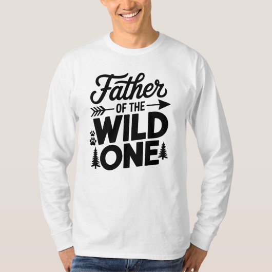 Vader van het Wild One T-shirt ontwerp (Voorkant)