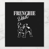 vader van schattige franchie | Gratis cadeau voor  Wijn Etiket (Enkel label)