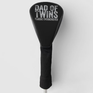Vader Van Tweeling Klassieke Overpresteerder Retro Golfheadcover