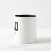 Vader Vaste Modern Coffee Mok (Midden)