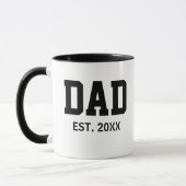 Vader Vaste Modern Coffee Mok (Links)