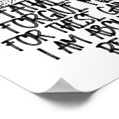 Vader vergeef me voor deze winst Jezus Workout Poster (Hoek)