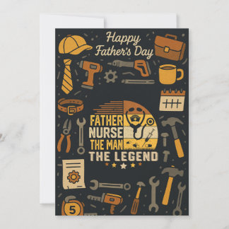 Vader Verpleegster De Man Legende Levenstuin Kaart