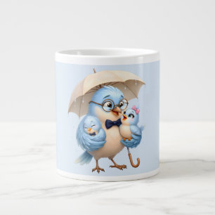 Vader Vogel Mok voor Vaderdag Koffie