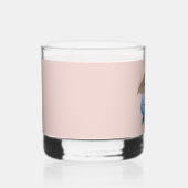 Vader Vogel Rots Glas cadeau (Rechts)