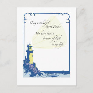 Vader voor vuurtoren, Vaderdag Briefkaart