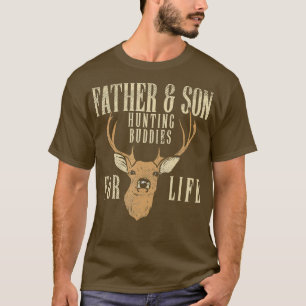 Vader Zoon Hunting Buddies komen overeen met Hunte T-shirt