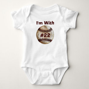 Vader Zoon Matching Kleding Baseball Baby Creeper Romper
