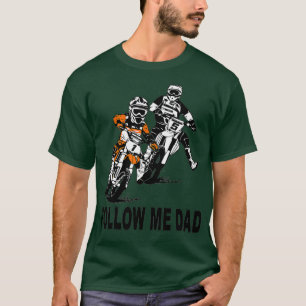 Vader Zoon Motorcross Dirt Bike Kinder T-shirt