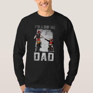 Vader & Zoon Motorcross Vuilfiets Kinder MX Distre T-shirt