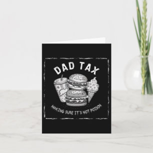 Vaderbelasting Grappig Ontwerp Voor Vaderdag  Kaart